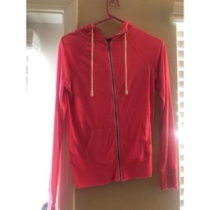 Pink light weight sweat shirt